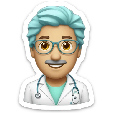 docteur de Chirurgie Maxillo-Faciale sticker