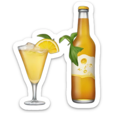 malibu alcool sticker