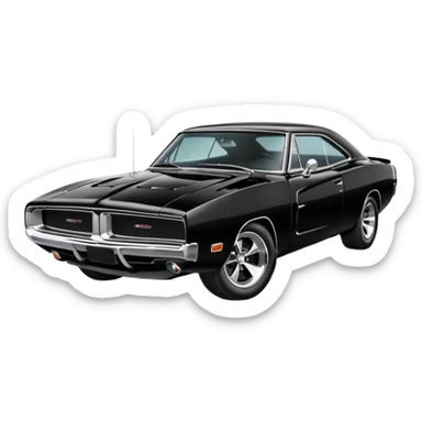 Dodge charger sticker