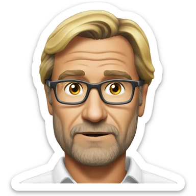 jürgen klopp sticker
