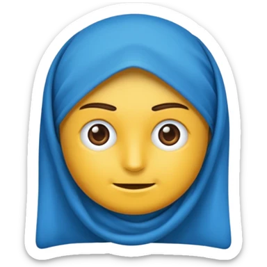 Mavi tik emojisi sticker