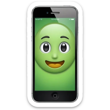 green iphone 17 sticker