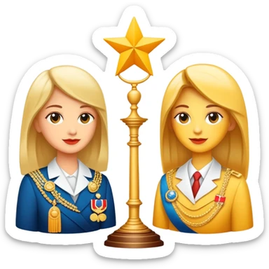 Diplomatic relations  sticker