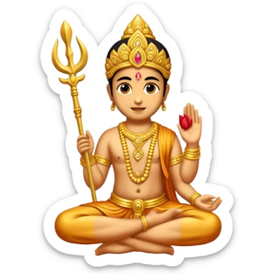 Lord murugan weapon sticker