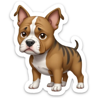 Pocket bully dog sticker