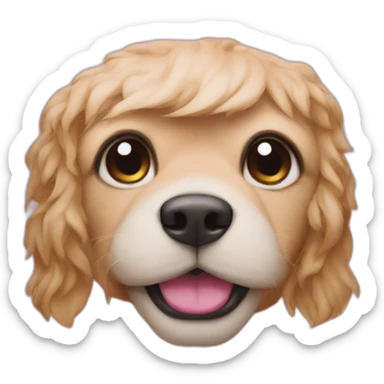 On a pink cushion sticker