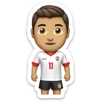 camiseta de futbol peru sticker