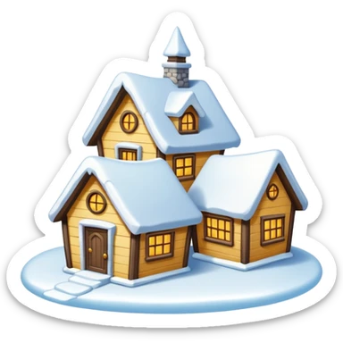 snow houses

 sticker