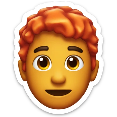 the magma boi sticker