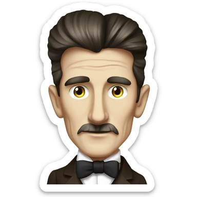 Nikola tesla sticker