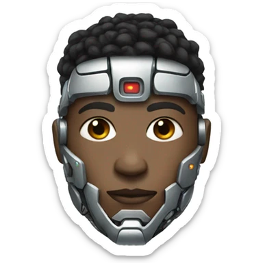 cyborg sticker
