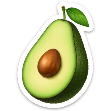 avocado sticker