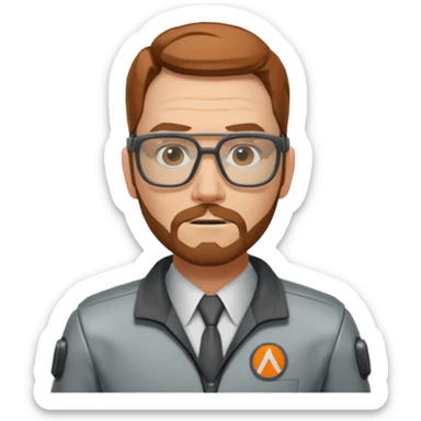 gordon freeman sticker