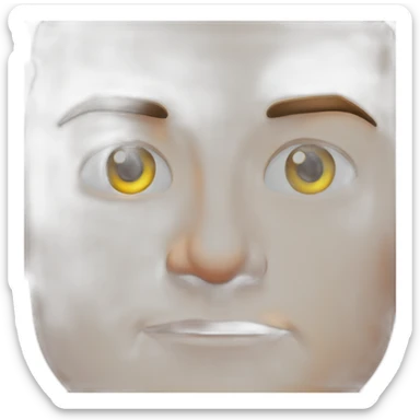 elon musk eyes poping out like cartoon sticker