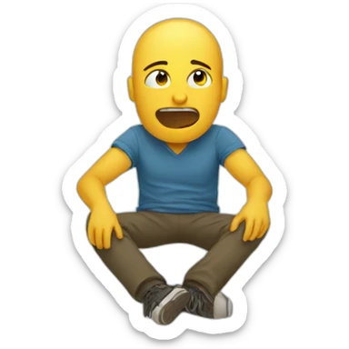 overwhelmed by python sticker