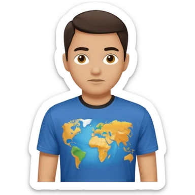 Quiero verme con camiseta del club Atlas sticker