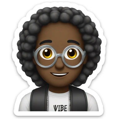 19 black sheep good vibe tribe sticker