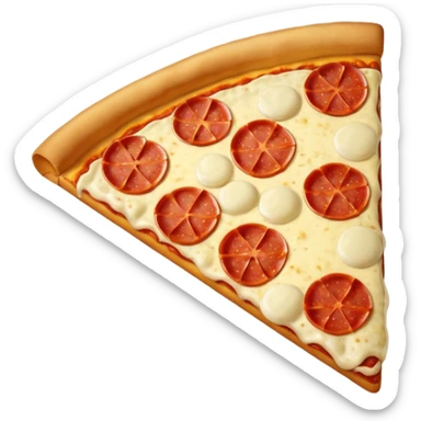 pizza rectangle sticker