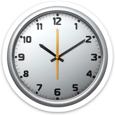 Clock sticker