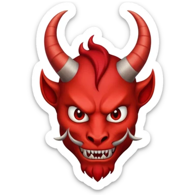 Devil sticker