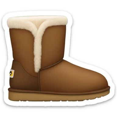 Brown ugg’s  sticker