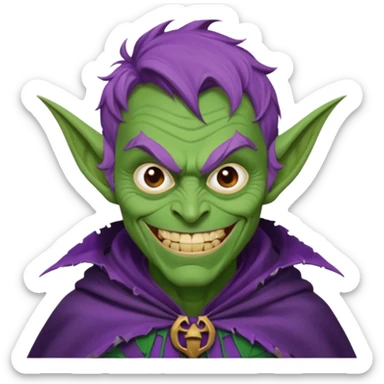 Green goblin Norman Osborne  sticker