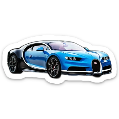 Bugatti Chiron Revolution sticker