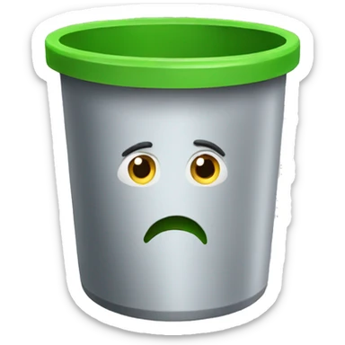 trashbin sticker