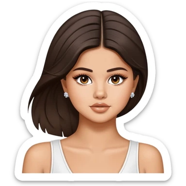 skin care Selina Gomez sticker