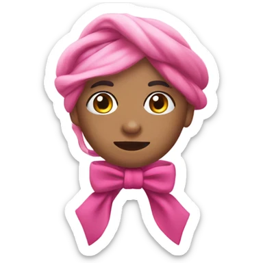 Un lazo rosa  sticker