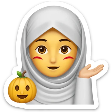 یک دختر با لباس افغانی زیبا sticker