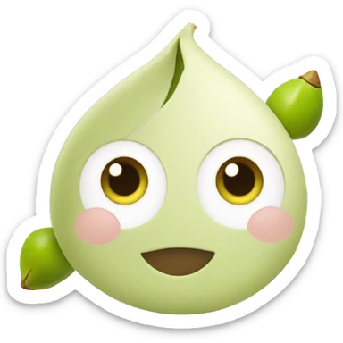 pistachio wishes happy Eid sticker