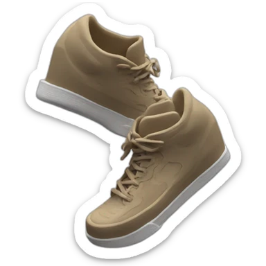 3D printed shoe sticker