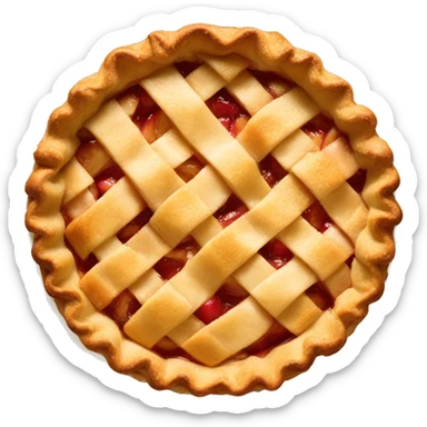 apple pie sticker