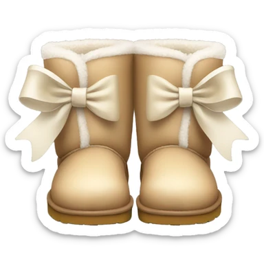 Bow Uggs  sticker
