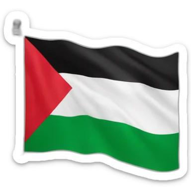 Palestine flag sticker
