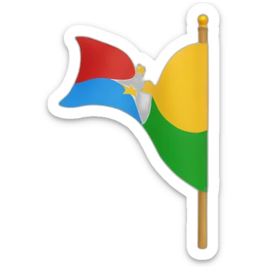 Amazigh flag sticker