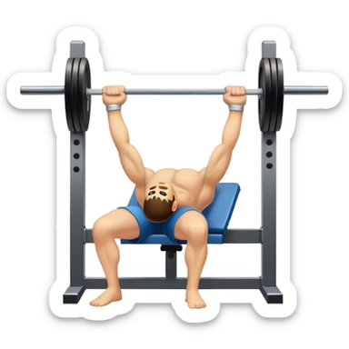 close-grip flat-benchpress sticker