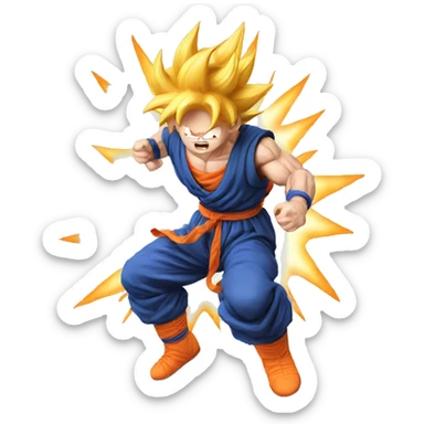 Goku sticker