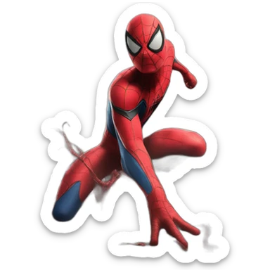 carnage in spiderman sticker