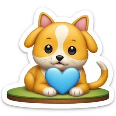 Pet near Art colkklage sticker