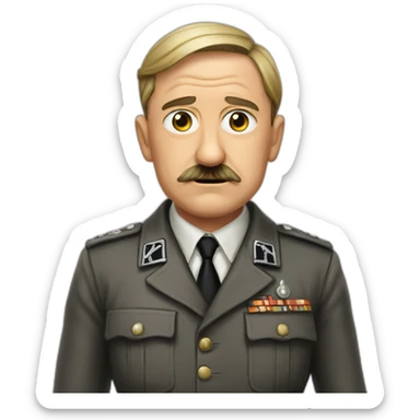 Hitler et sa mère sticker