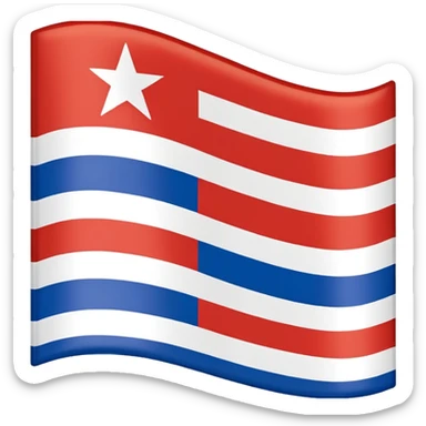 BANDERA DE YUGOSLAVIA sticker