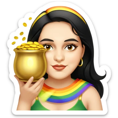 Rainbow Road sticker