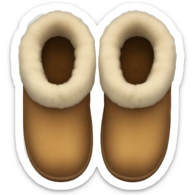 UGG slippers  sticker