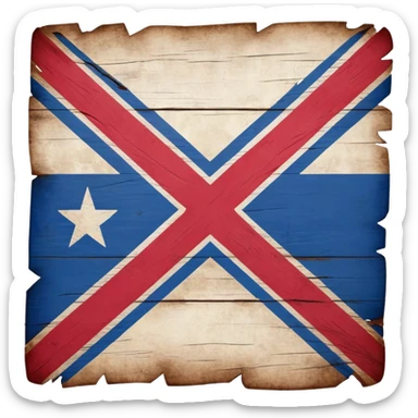 Rebel flag sticker