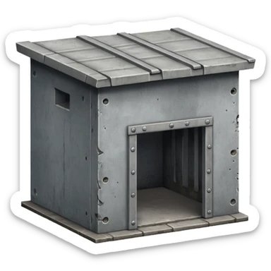 shoddy reinforced shelter sticker