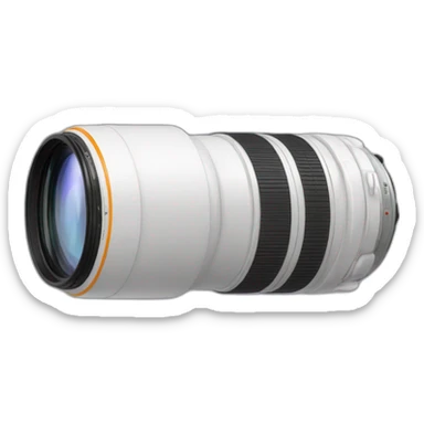 Objectif Canon 70-200 sticker