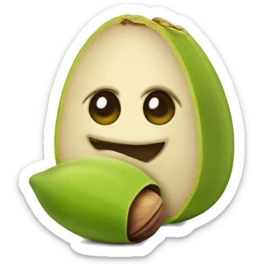 a Pistachio sticker