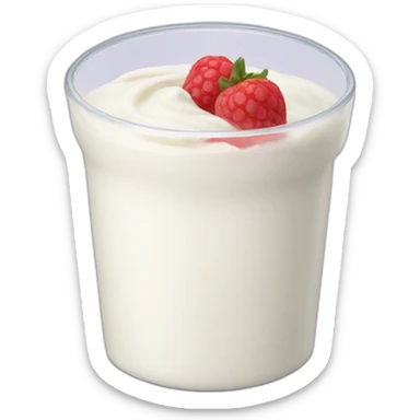 yoghurt sticker